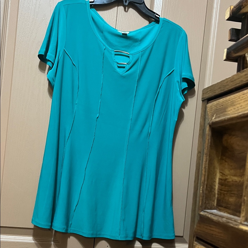 Teal Women's Top